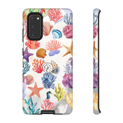 Coral & Sea Shells Tough Phone Case