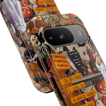 Halloween Aesthetic Collage Tough Phone Case