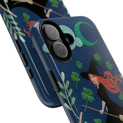 Irish Witch’s Moonlit Stroll Tough Phone Case