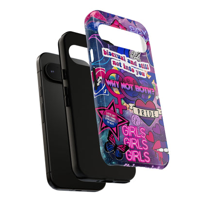 Bisexual Pop Art Tough Phone Case