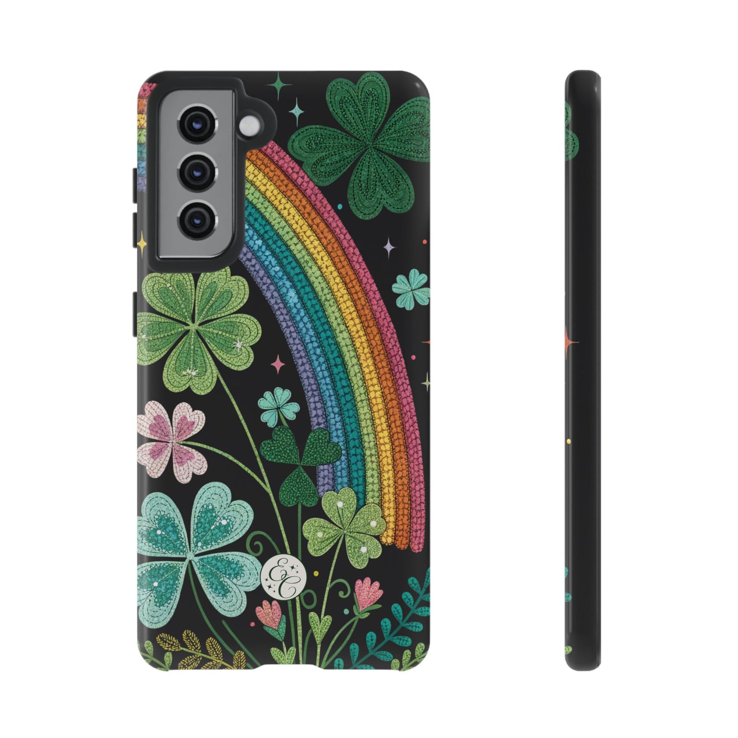 Rainbow & Shamrock Tough Phone Case