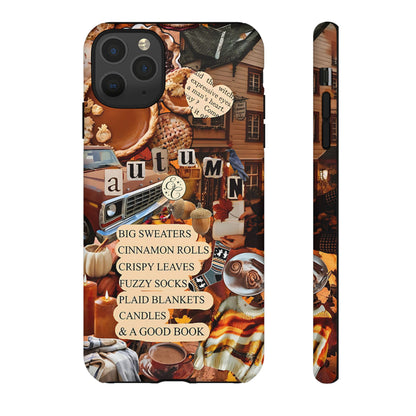 Autumn Aesthetic Collage Tough Phone Case