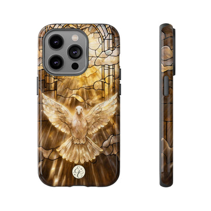 Holy Spirit Stained Glass Tough Phone Case