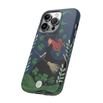 Irish Witch’s Moonlit Stroll Tough Phone Case