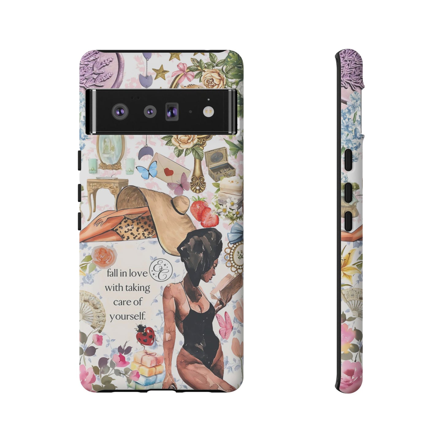 Aesthetic Coquette Collage Tough Phone Case