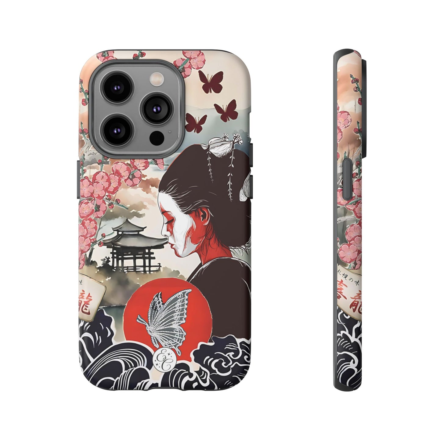 Japanese Geisha Tough Phone Case