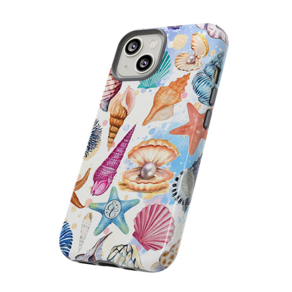 Colorful Sea Shells Tough Phone Case