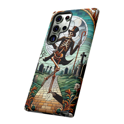 Dancing Skeleton Tough Phone Case