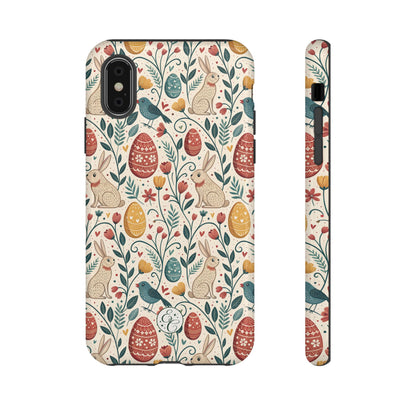 Vintage Easter Pattern Tough Phone Case