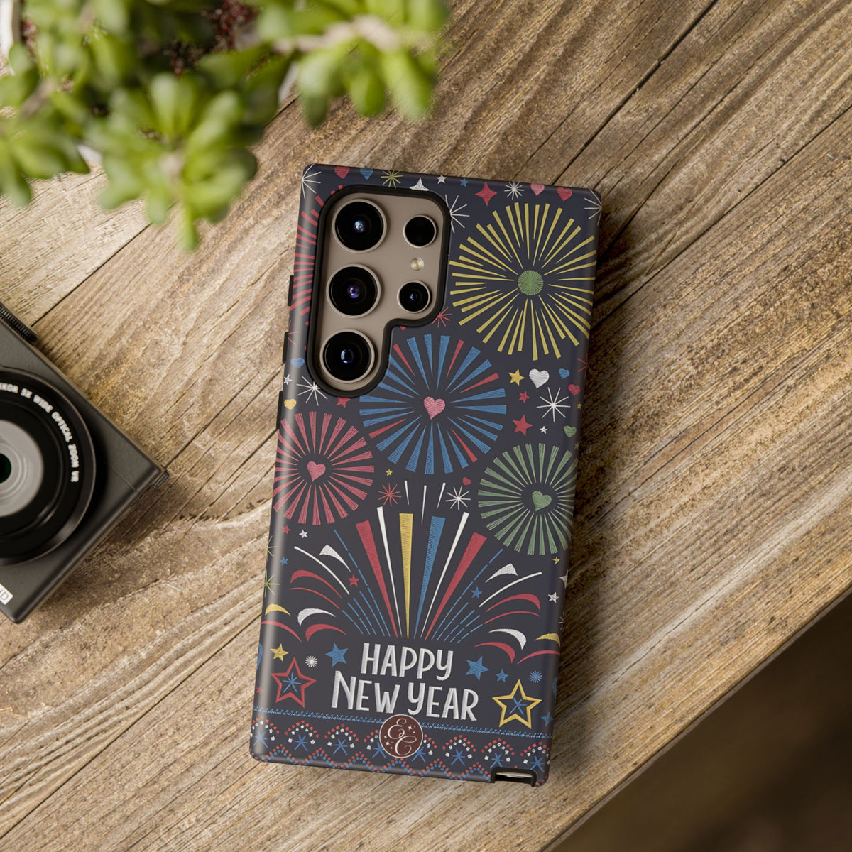 Happy New Year Fireworks Phone Case