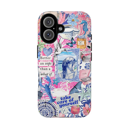 Coquette Summer Time Collage Tough Phone Case