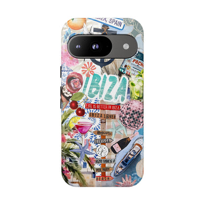 Ibiza Summer Vibes Collage Tough Phone Case