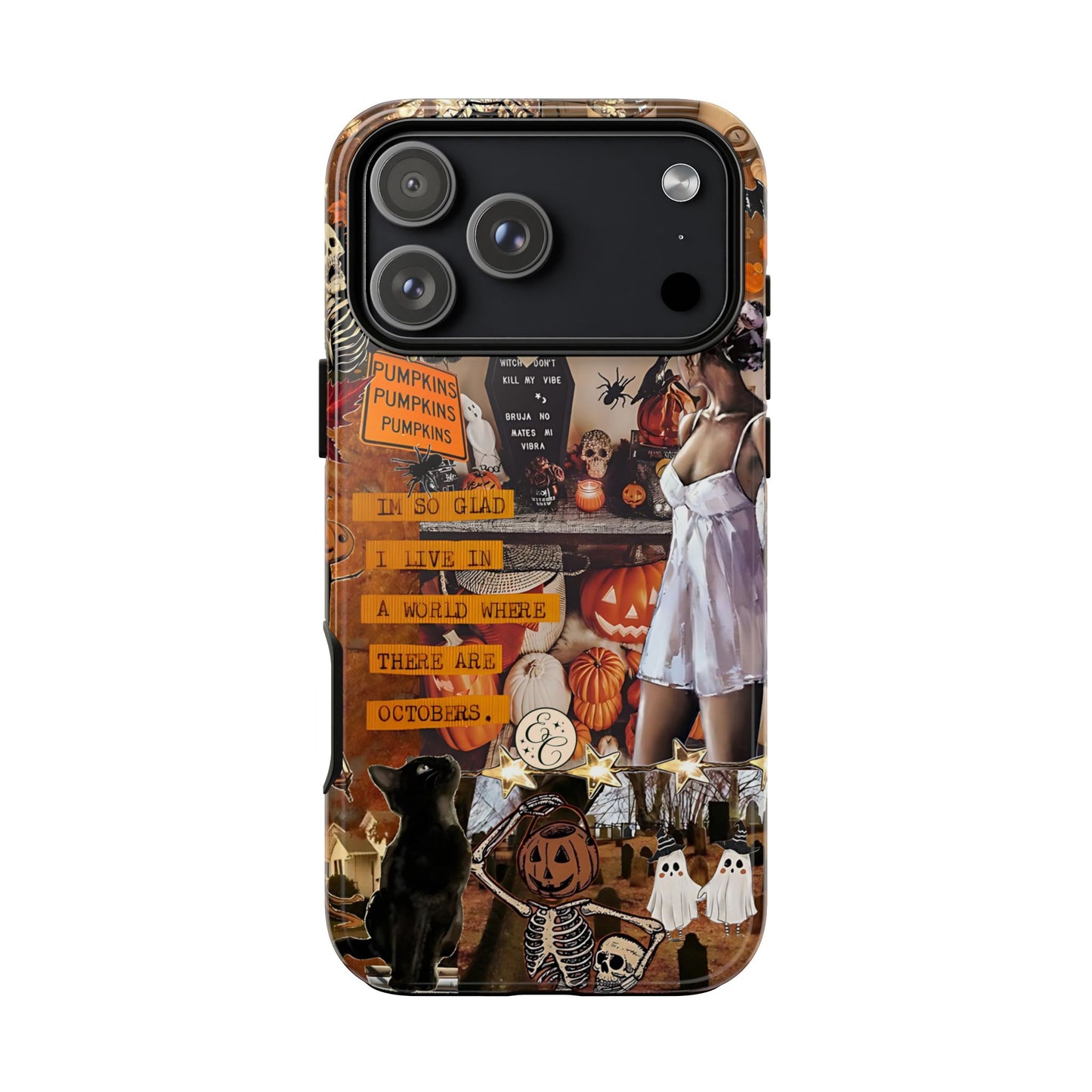Halloween Aesthetic Collage Tough Phone Case