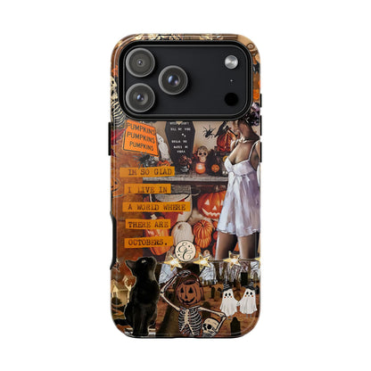 Halloween Aesthetic Collage Tough Phone Case