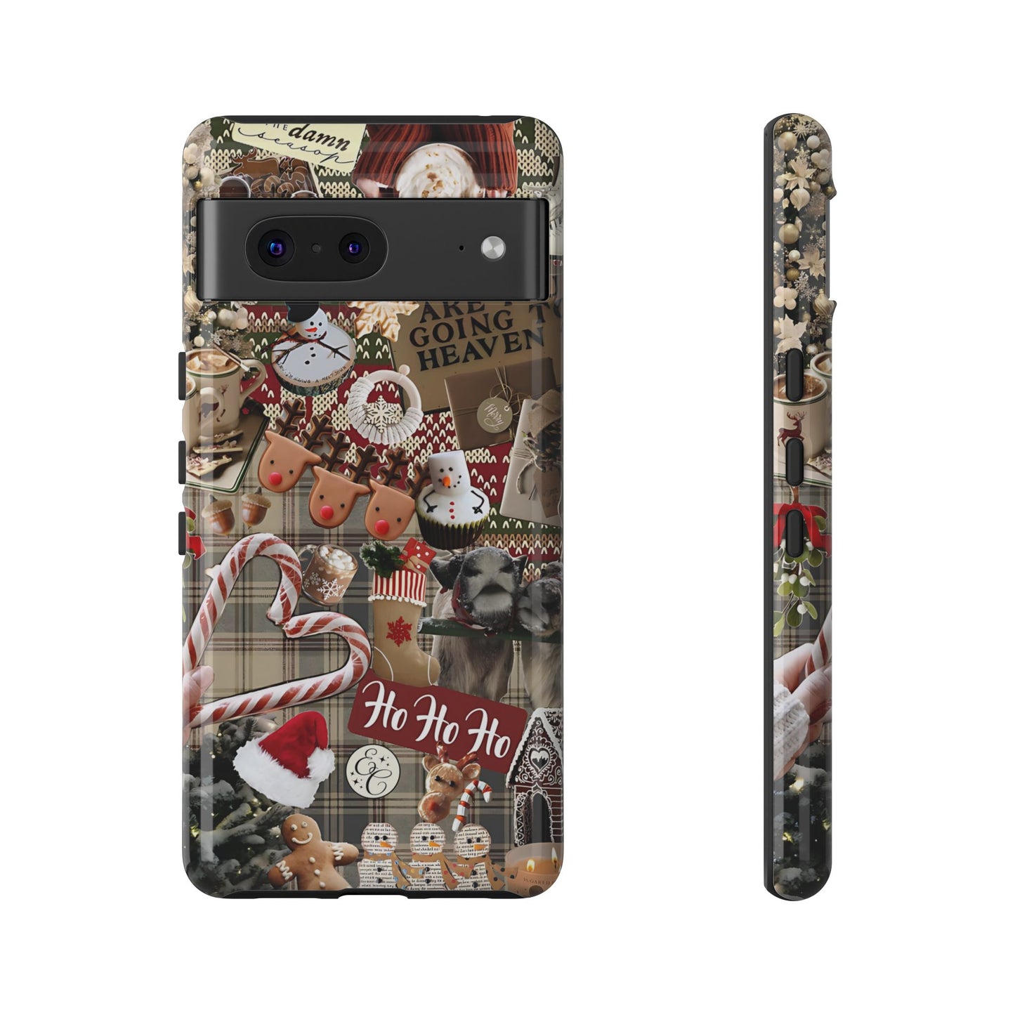 Christmas Festive Collage Tough Phone Case