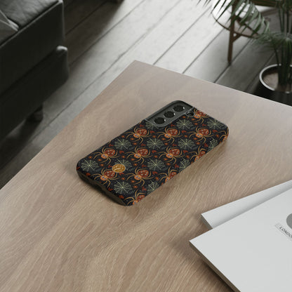 Enchanted Spider Pattern Halloween Phone Case