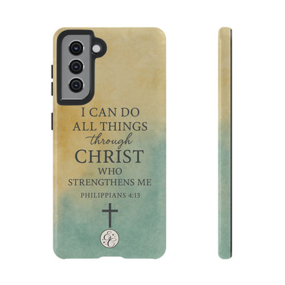 Philippians 4:13 Tough Phone Case