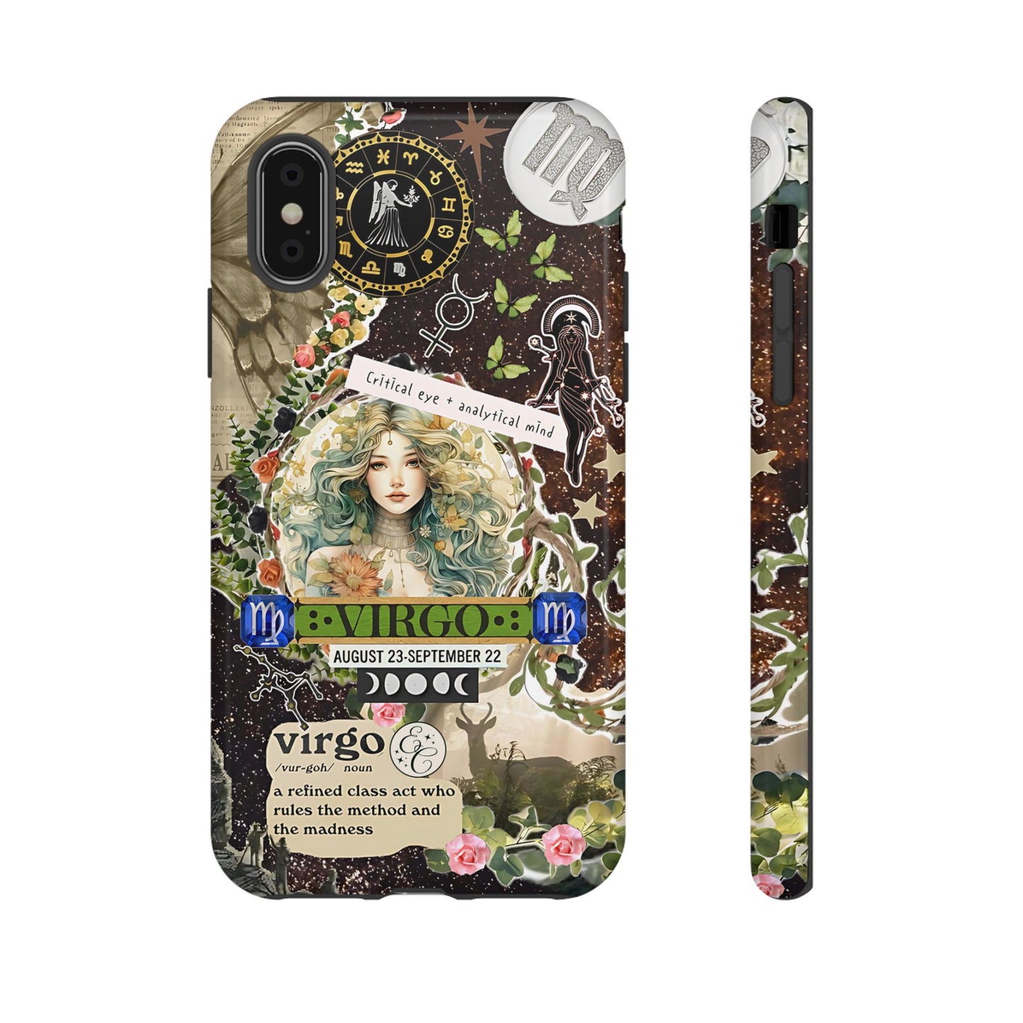 Virgo Zodiac Star Sign Tough Phone Case