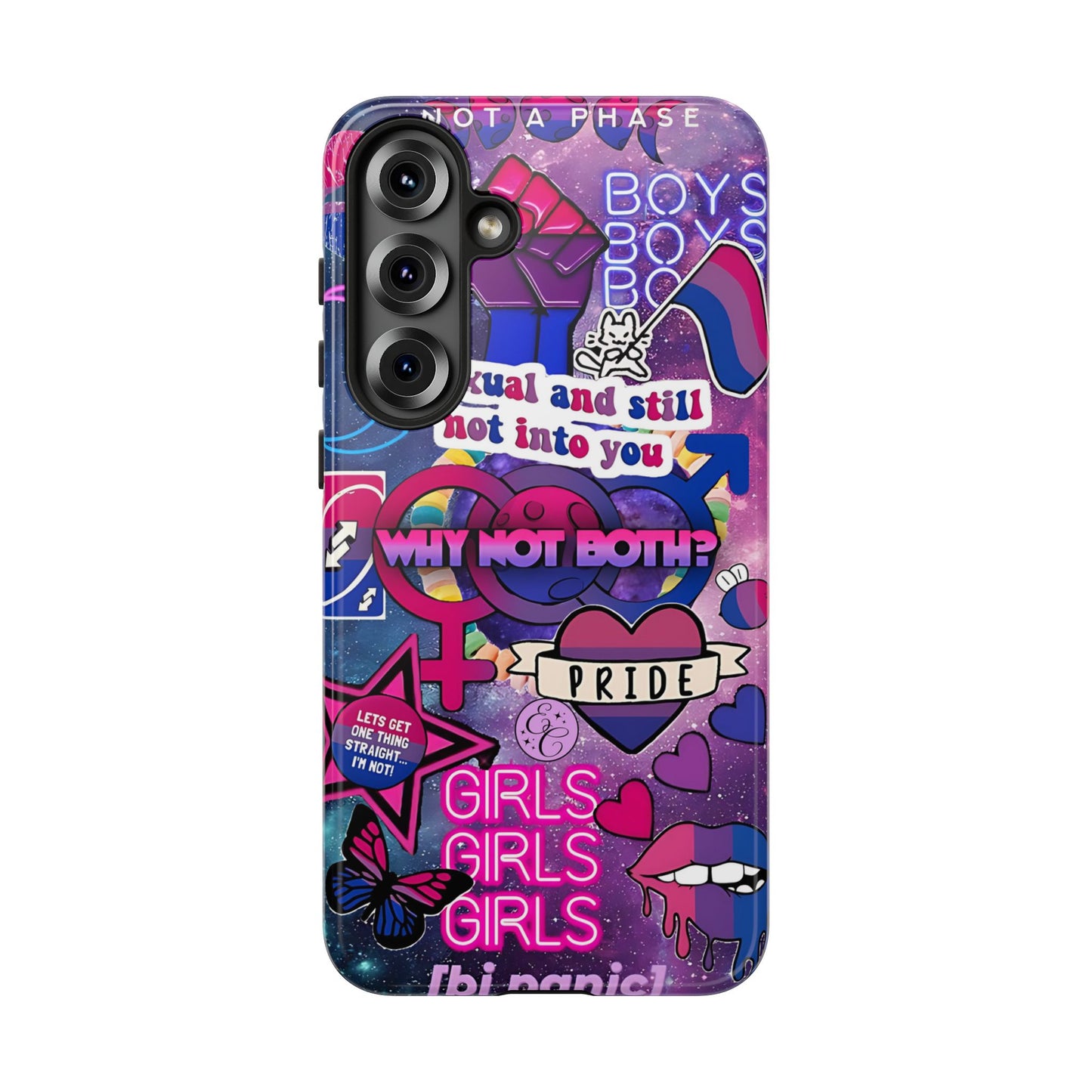 Bisexual Pop Art Tough Phone Case