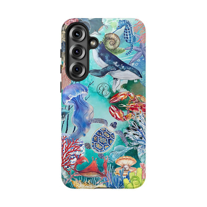 Ocean Wonders Collage Tough Phone Case