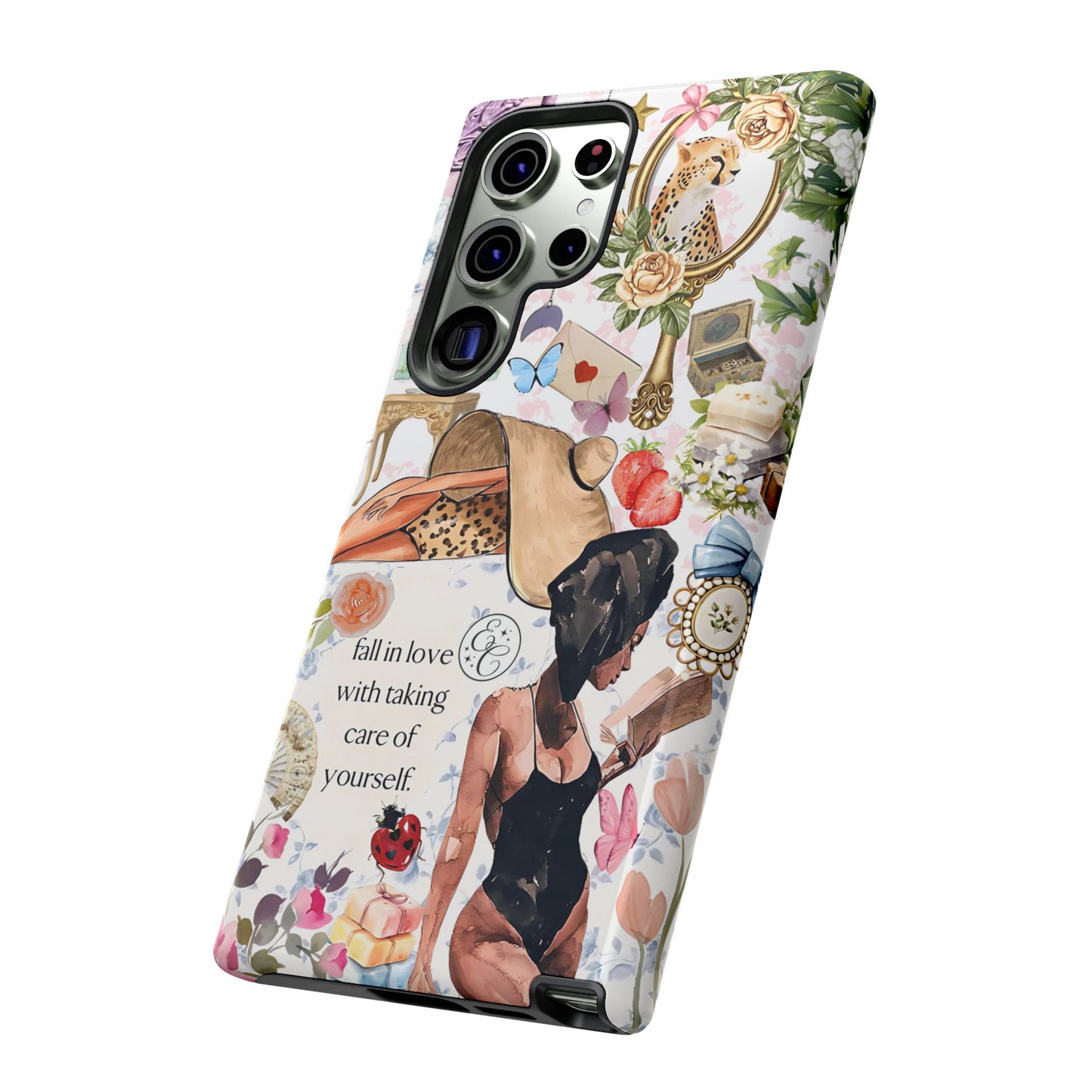 Aesthetic Coquette Collage Tough Phone Case