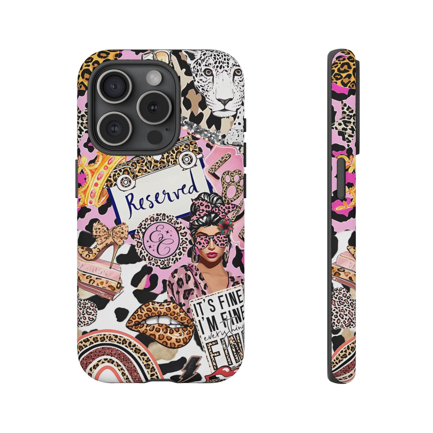 Leopard Wild Glamour Tough Phone Case