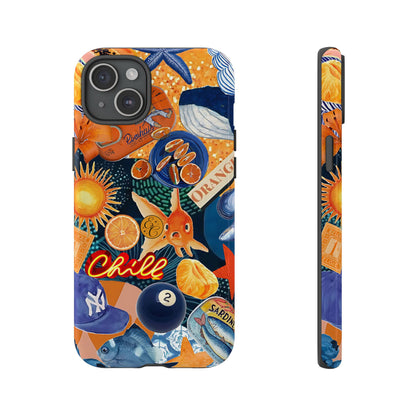 Nautical and Citrus Tough Phone Case