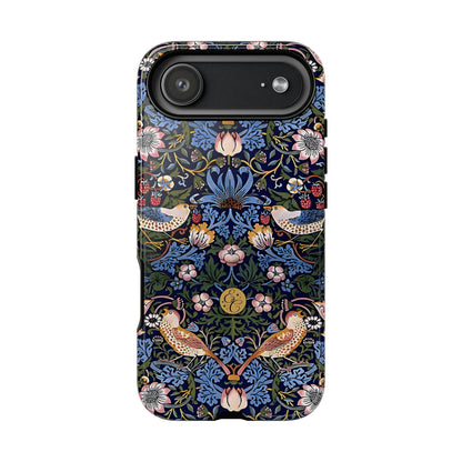 William Morris Strawberry Thief Tough Phone Case
