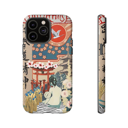 Japanese Style Art Tough Phone Case