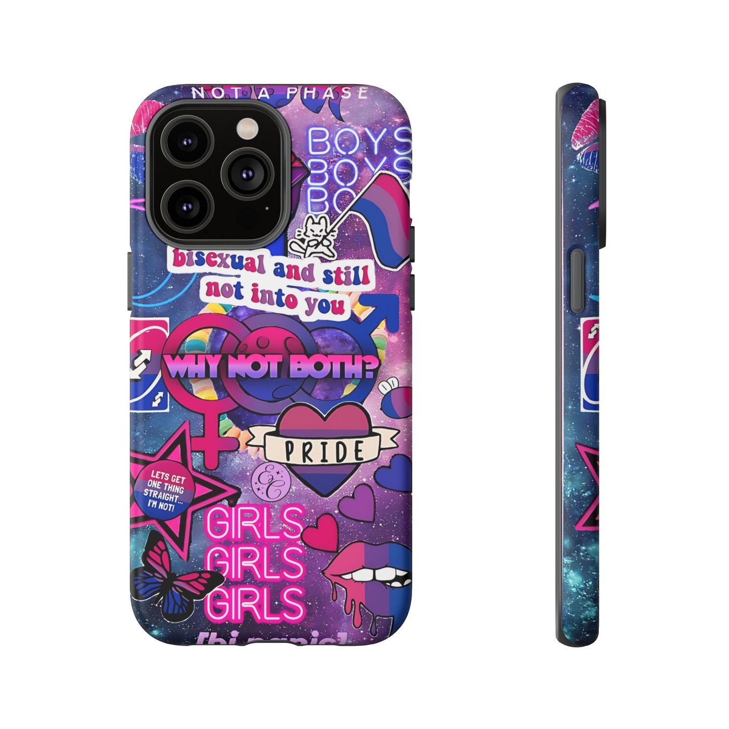 Bisexual Pop Art Tough Phone Case