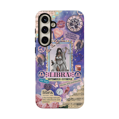 Libra Zodiac Star Sign Tough Phone Case