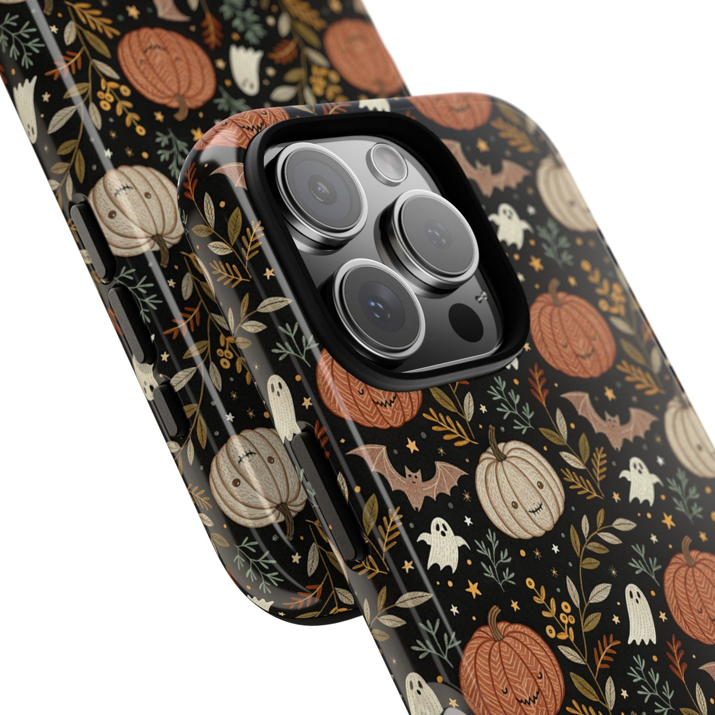 Spooky Halloween Boho Pattern Tough Phone Case