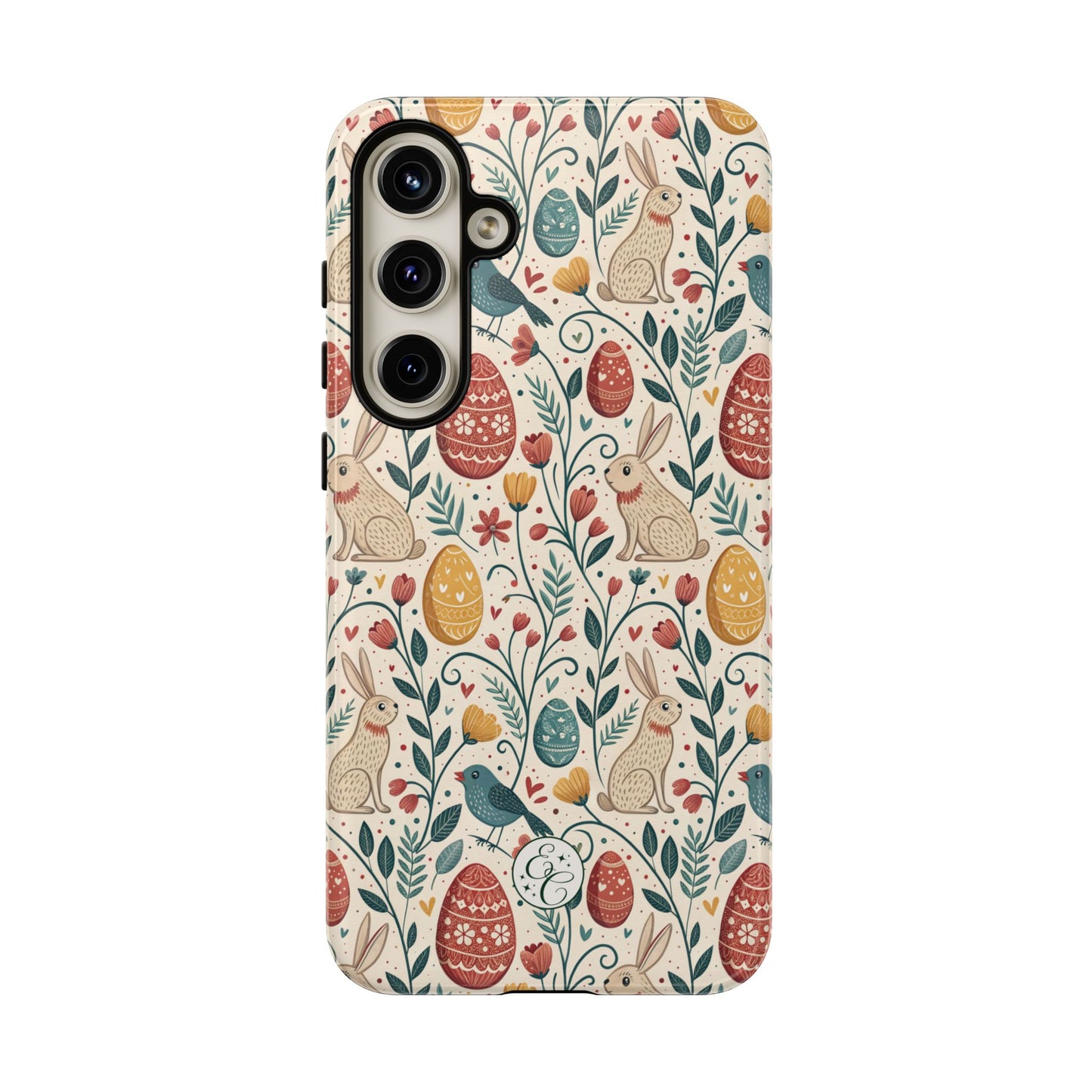 Vintage Easter Pattern Tough Phone Case