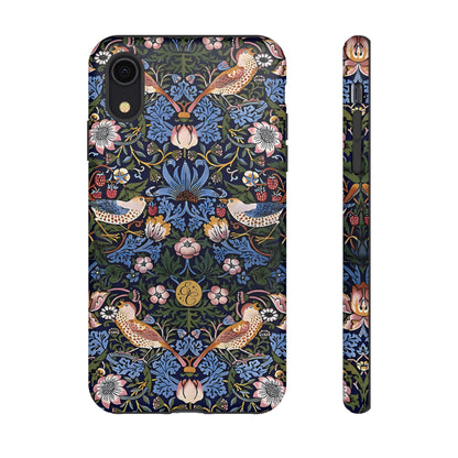 William Morris Strawberry Thief Tough Phone Case