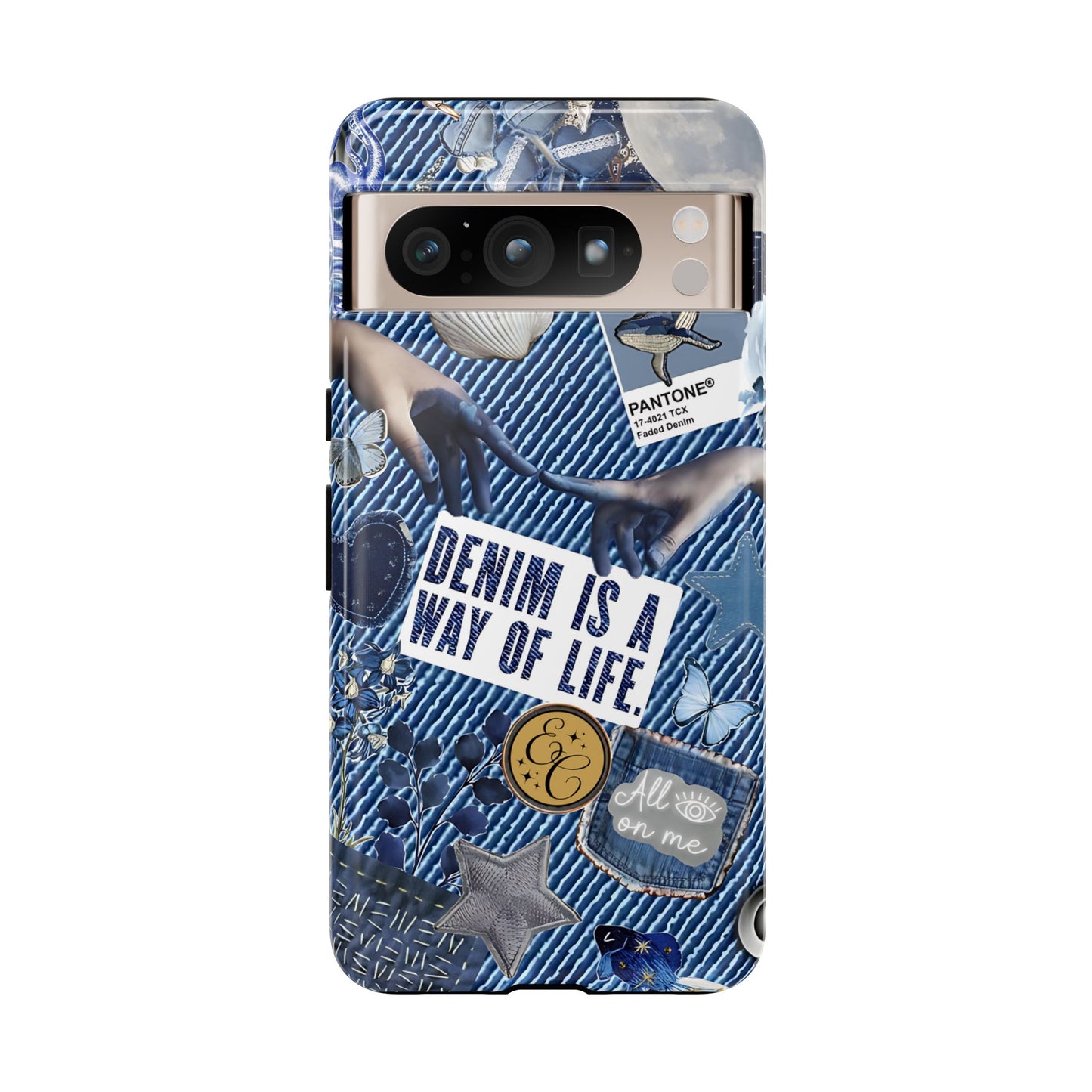 Denim Texture Tough Phone Case