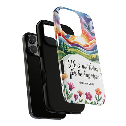 Matthew 28:6 Tough Phone Case
