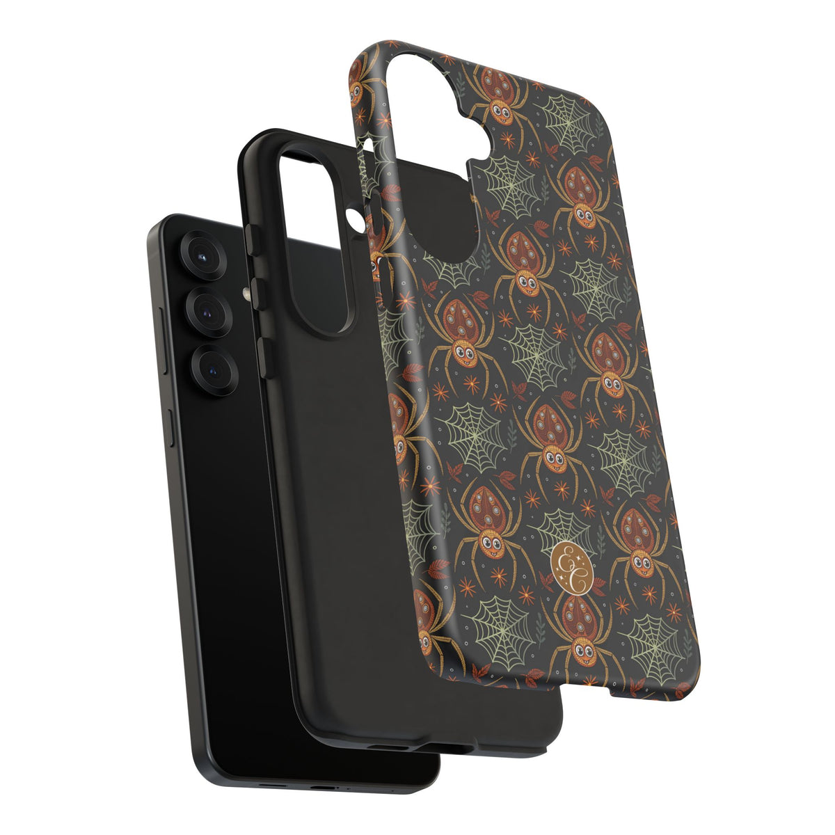 Enchanted Spider Pattern Halloween Phone Case