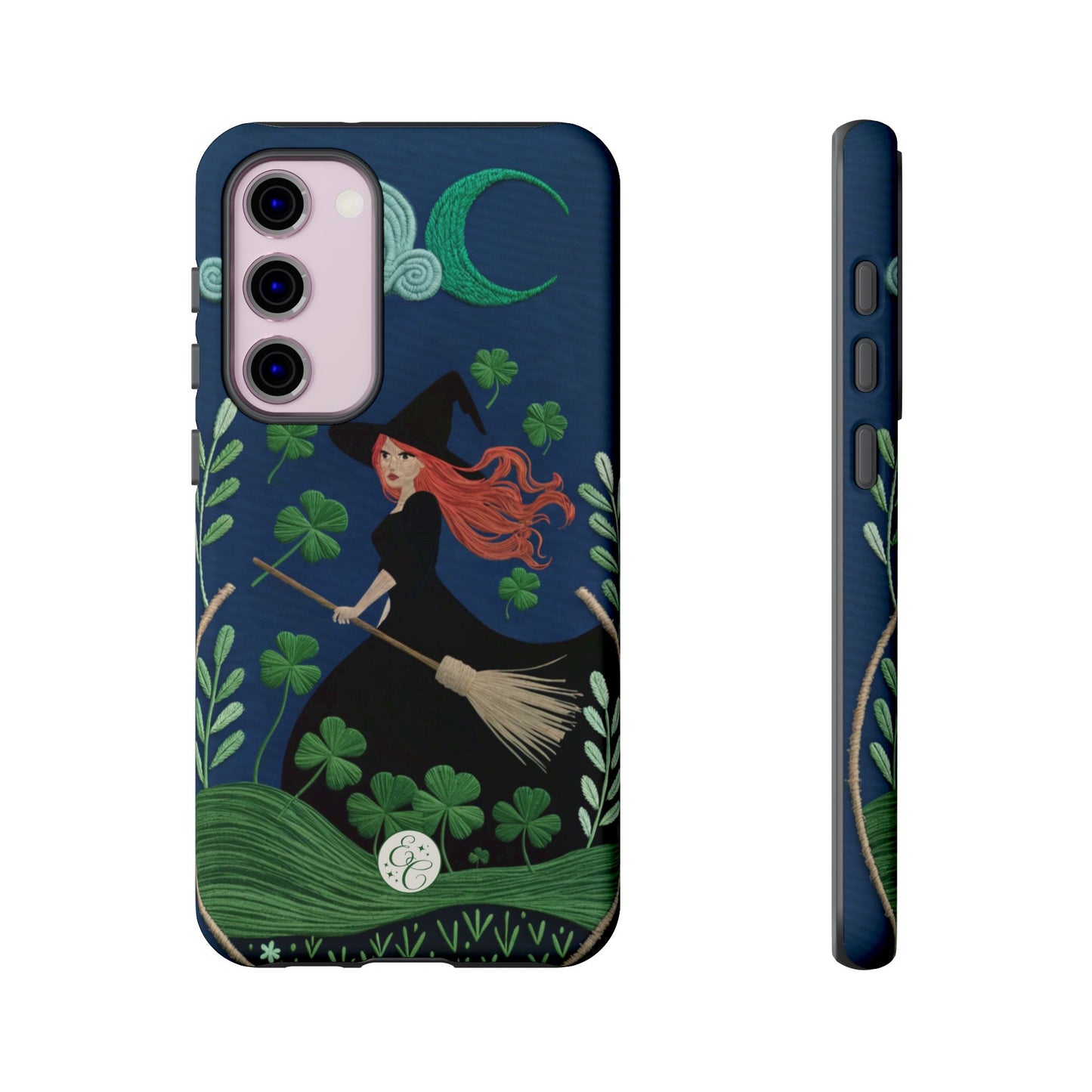 Irish Witch’s Moonlit Stroll Tough Phone Case