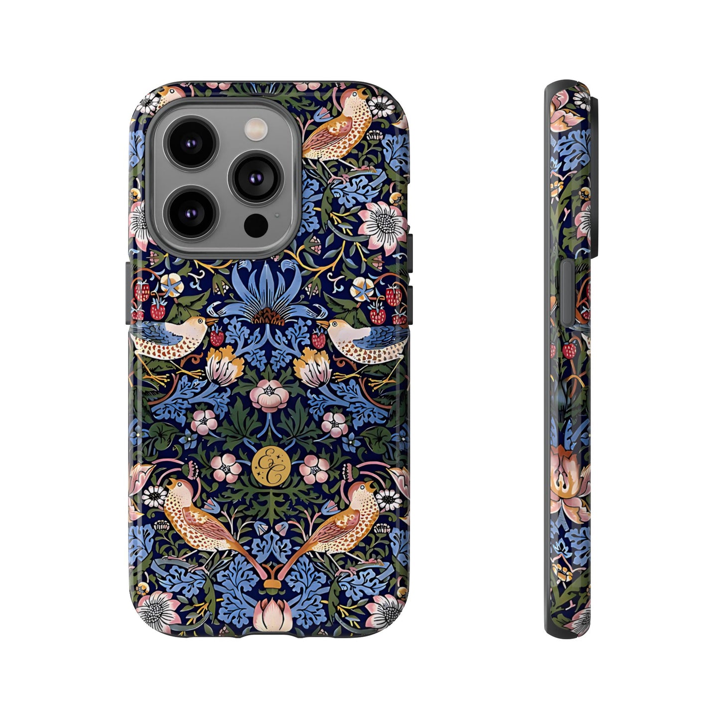 William Morris Strawberry Thief Tough Phone Case