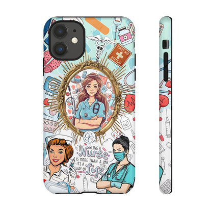 Nurse Art Tough Phone Case