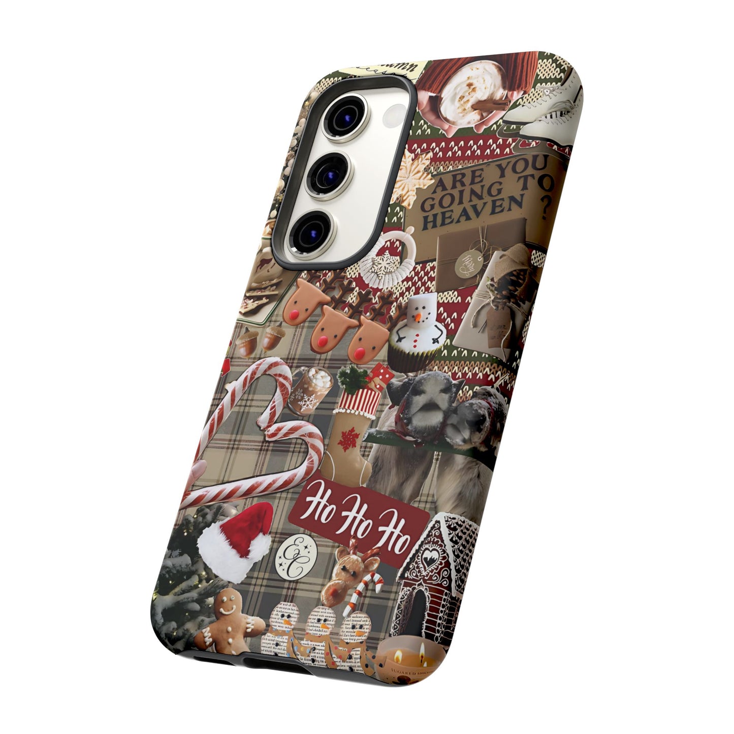 Christmas Festive Collage Tough Phone Case