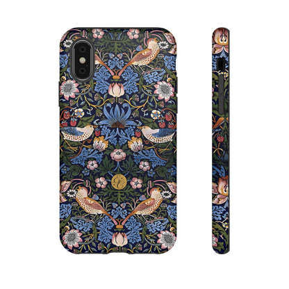 William Morris Strawberry Thief Tough Phone Case