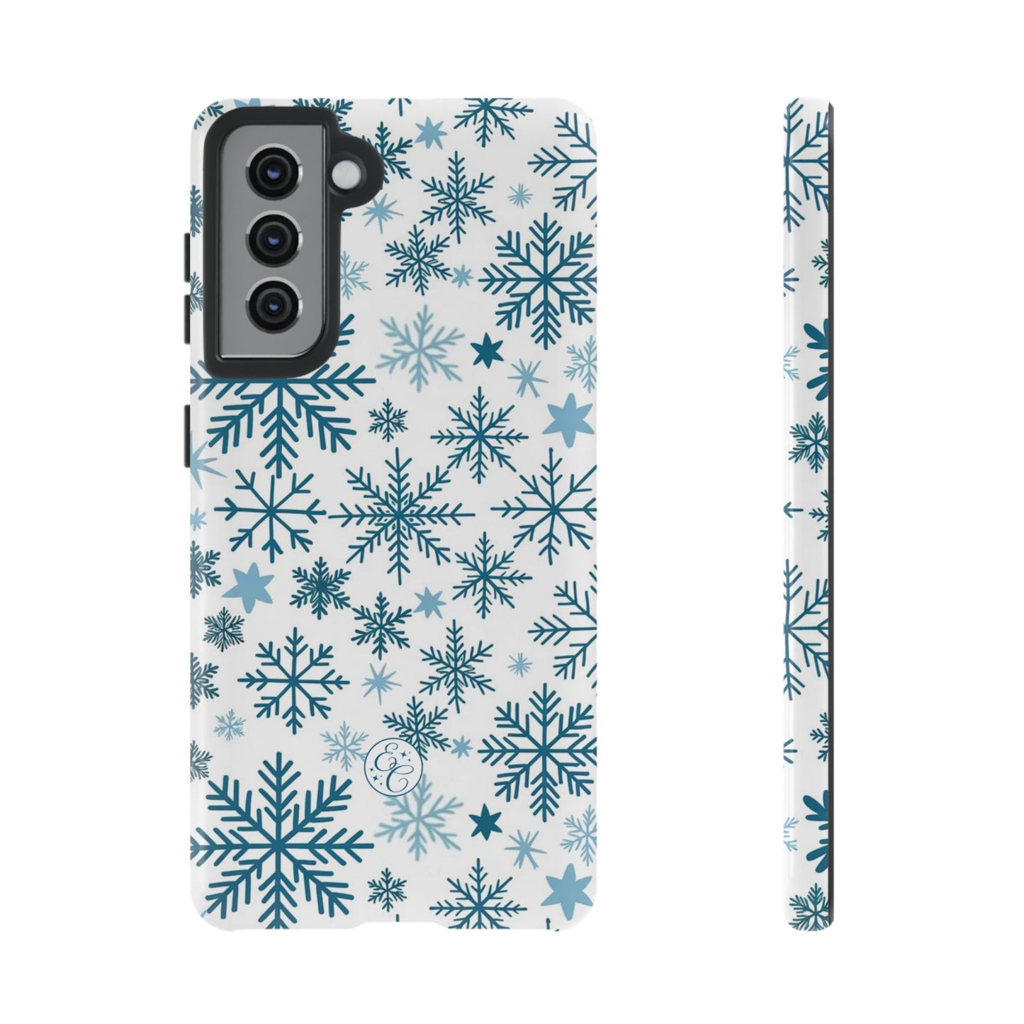 Winter Snowflakes Pattern Tough Phone Case