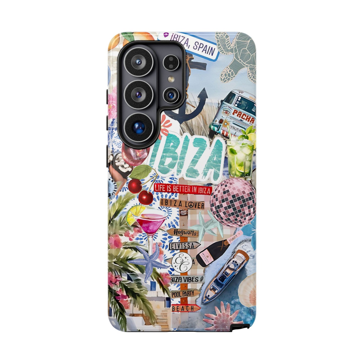 Ibiza Summer Vibes Collage Tough Phone Case