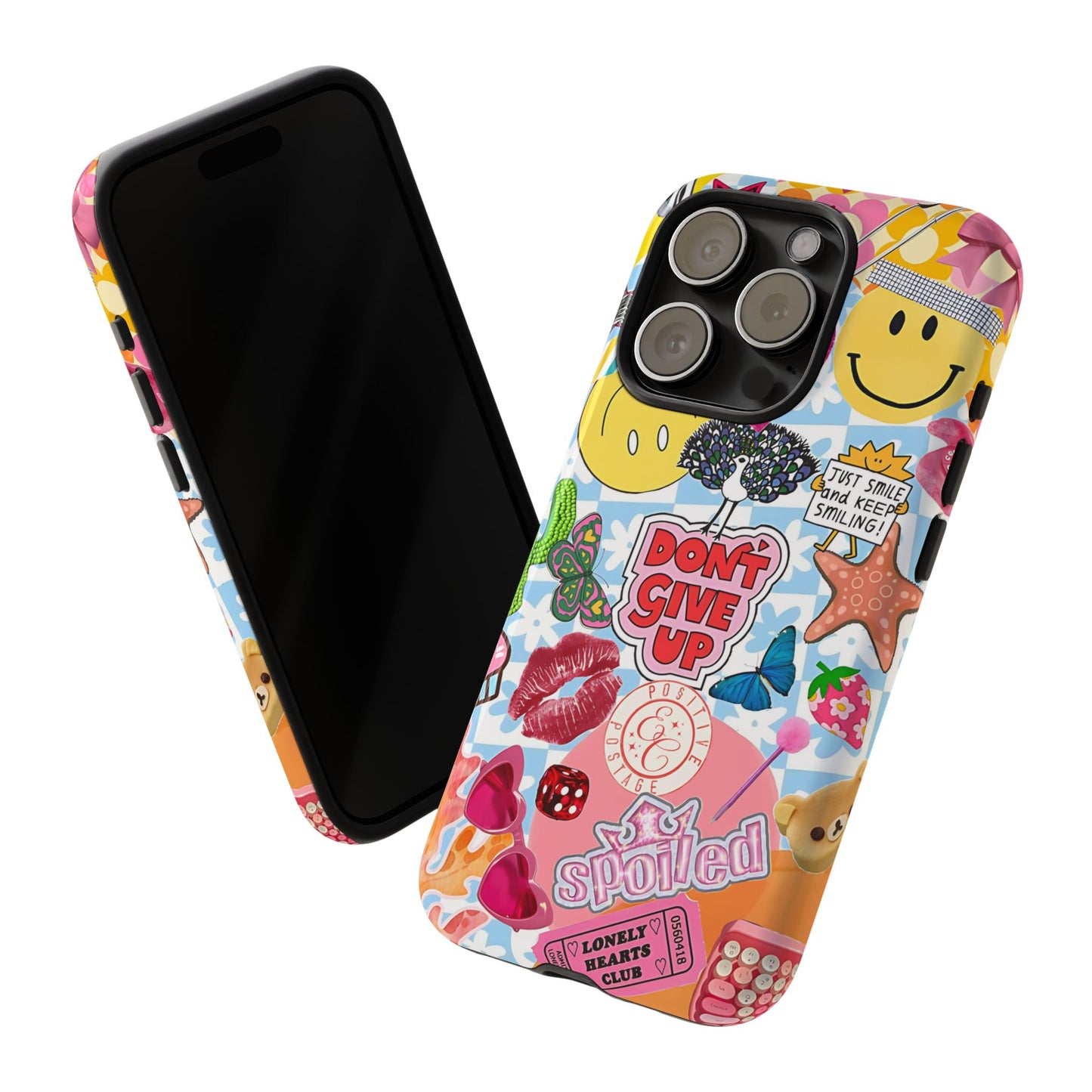 Pop Art Collage Tough Phone Case