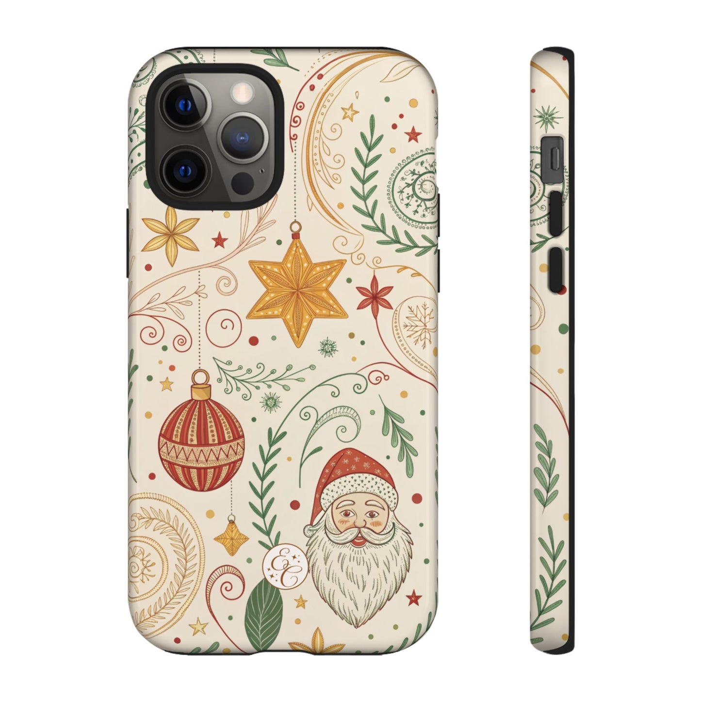 Vintage Santa Tough Phone Case