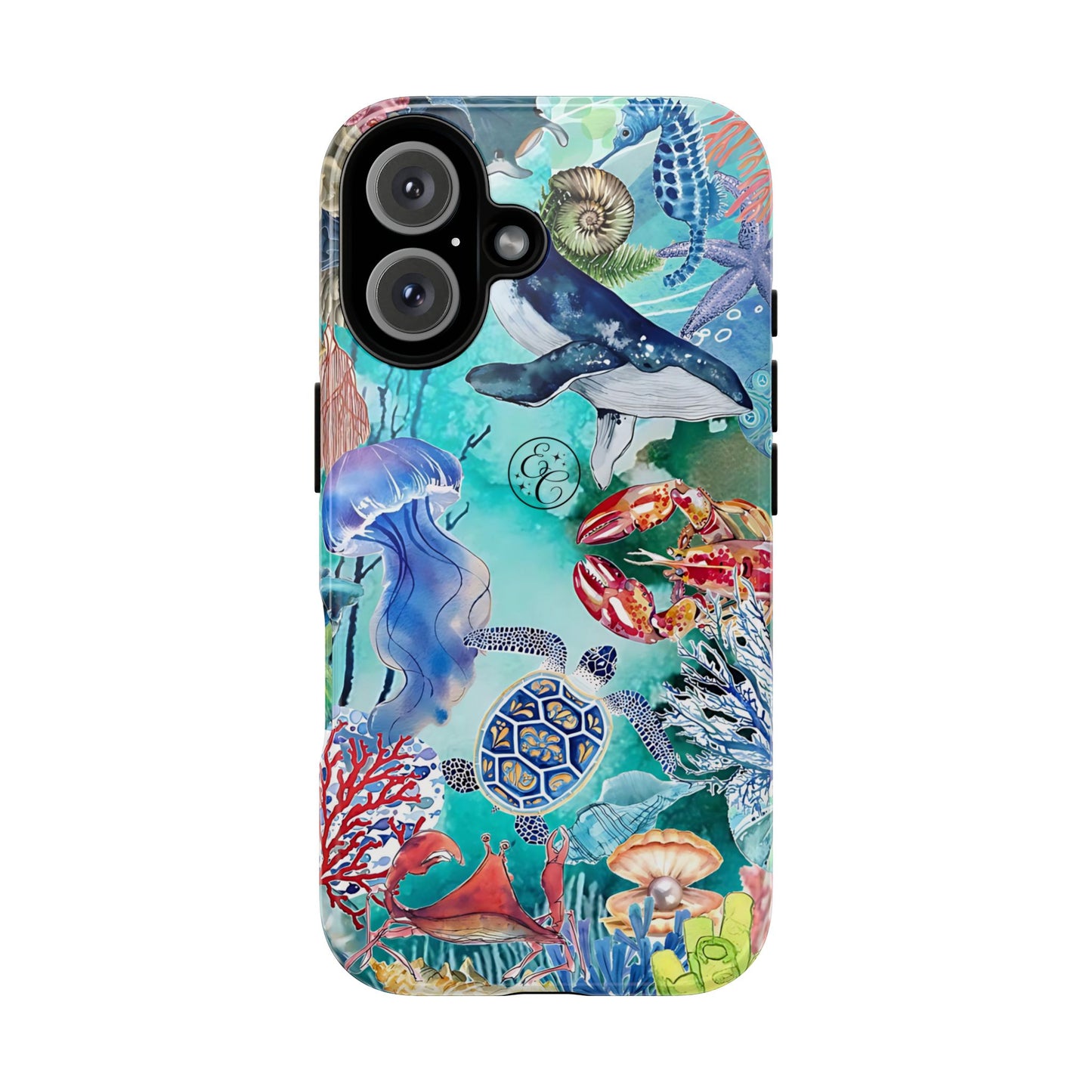 Ocean Wonders Collage Tough Phone Case