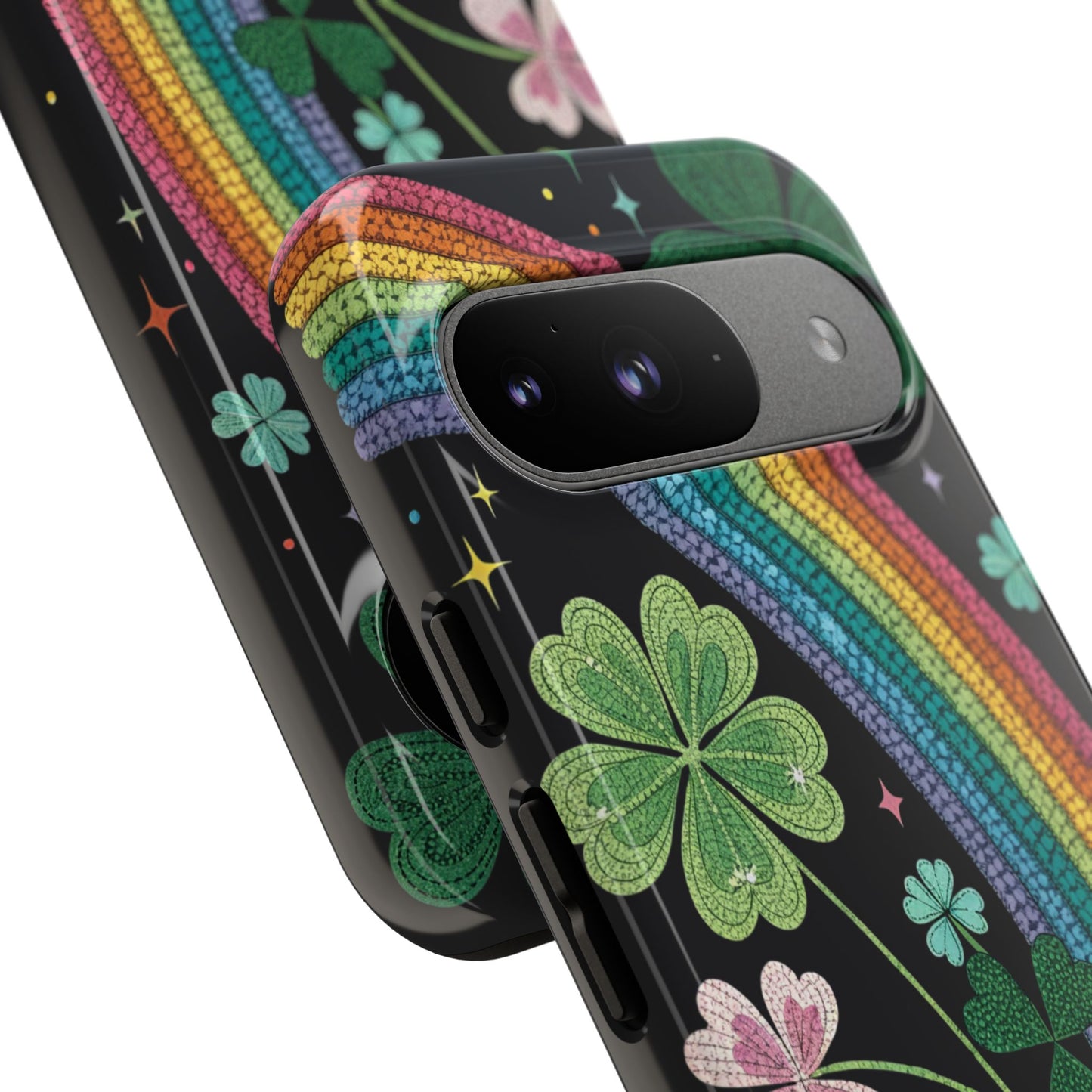 Rainbow & Shamrock Tough Phone Case