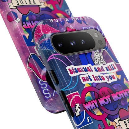 Bisexual Pop Art Tough Phone Case