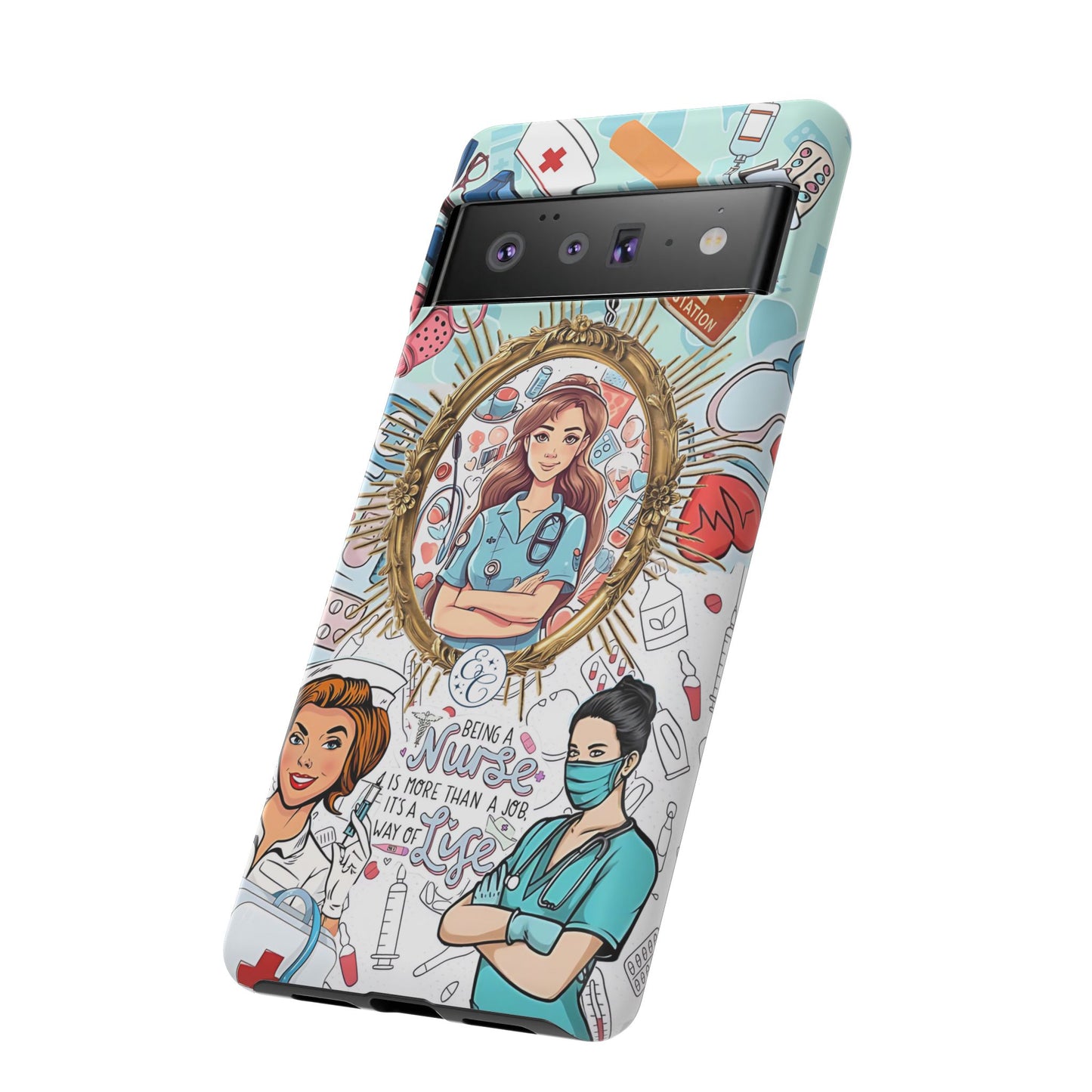 Nurse Art Tough Phone Case